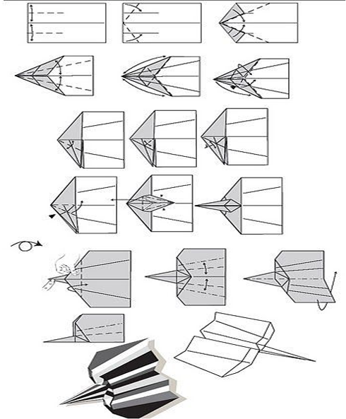 Сделать из бумаги самолетик который далеко. Бумажный самолет. Самолёт из бумаги. Схема самолетика из бумаги. Самолет истребитель из бумаги.