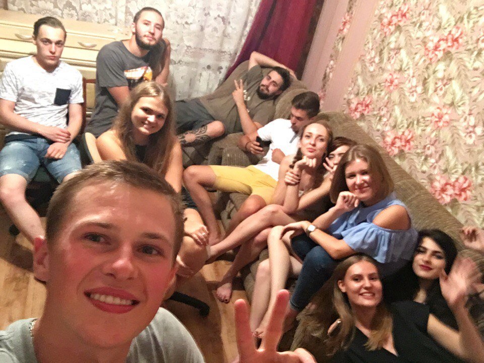 Вписка молодых людей