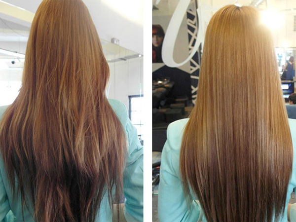 Осветление волос на 1-2 тона